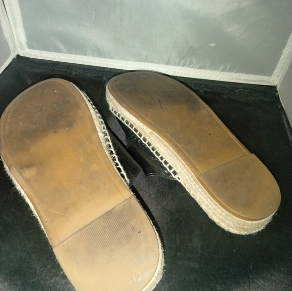 Tory Burch Shelby 2 ban espadrille slide sandals size 7 - Picture 7 of 11